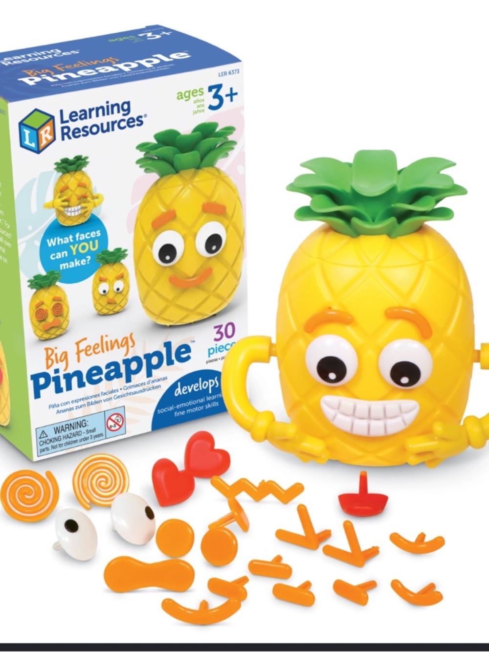 Big Feelings Pineapple Toy - learning resources NIB